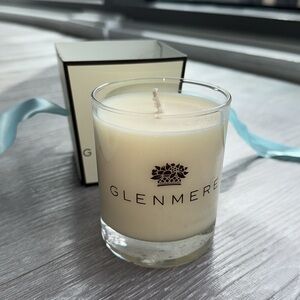 Glenmere Candle with Gift Box with Blue Ribbon